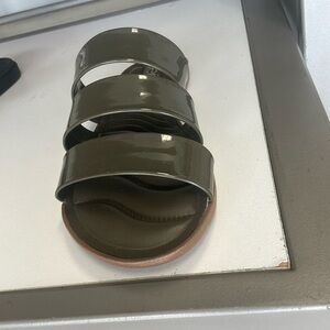 Olive Green Strap Sandal